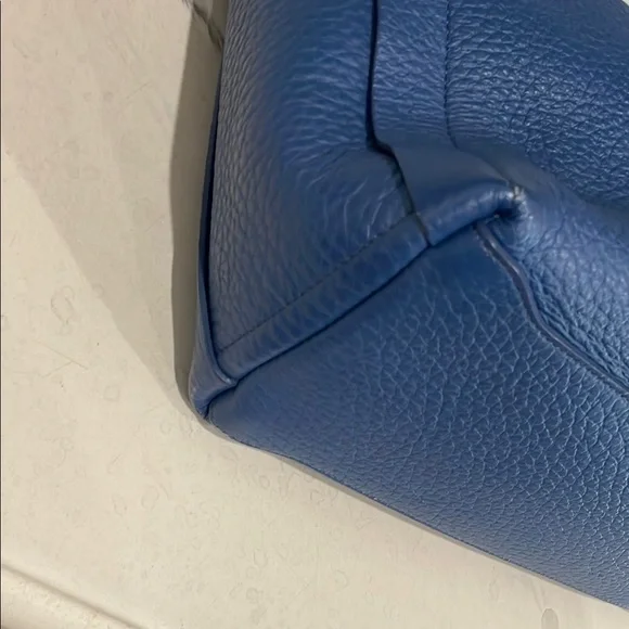 Furla Capriccio M blue leather hobo bag - Picture 9 of 12